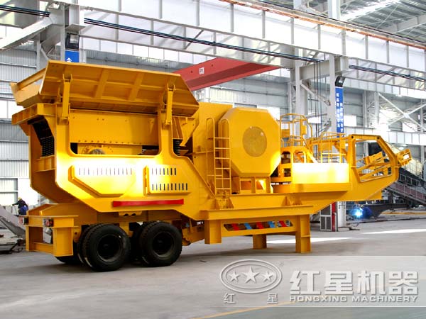 新型輪胎式移動破碎站市場售價多少錢一臺？