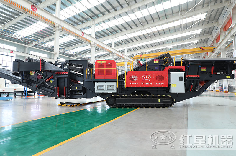 移動(dòng)式建筑垃圾分類(lèi)破碎機(jī)圖片